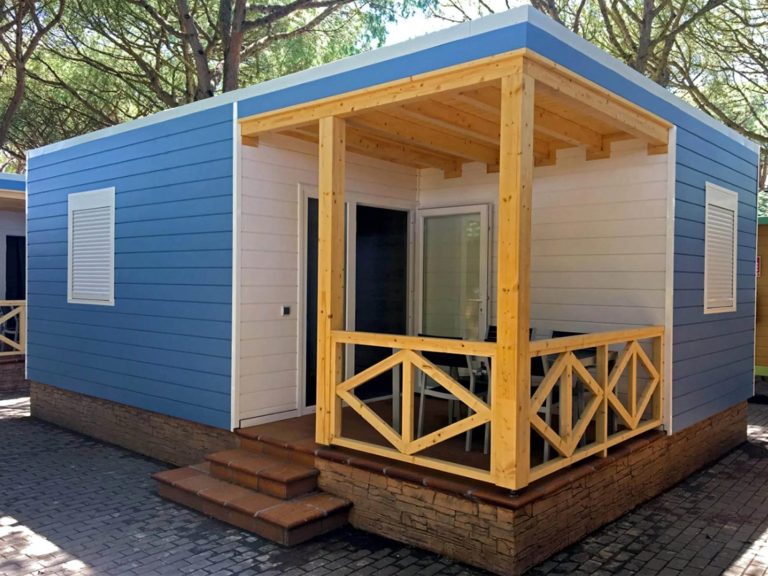 Bungalow de madera modelo Poniente