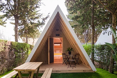Bungalow de madera modelo Alpino