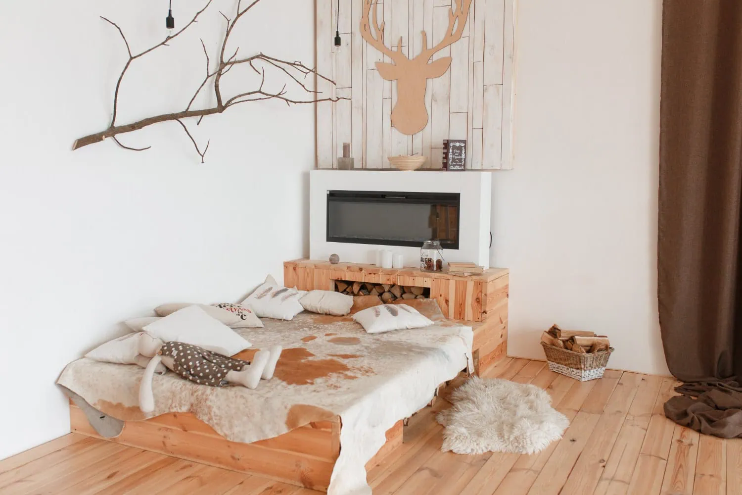 Conoce cómo calentar una casa de madera en invierno