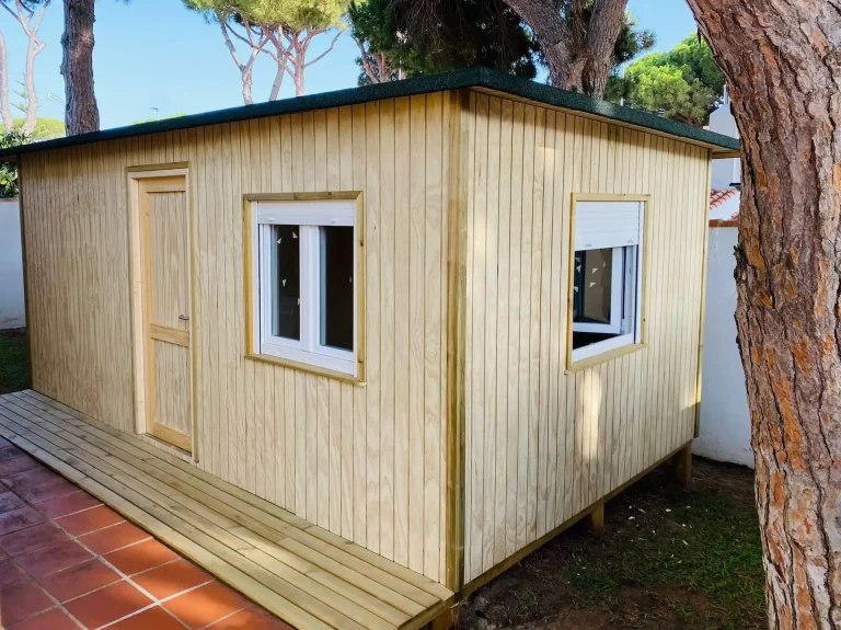 Casetas exteriores de madera para soluciones prácticas y funcionales