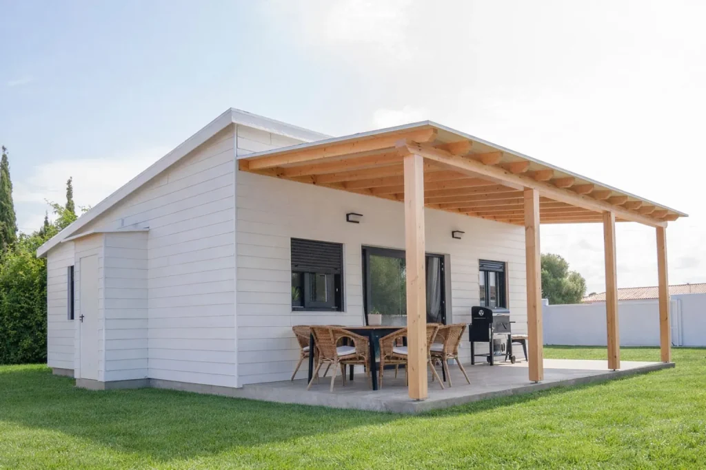 Casa prefabricada Standar de madera 56m2 cubierta una agua